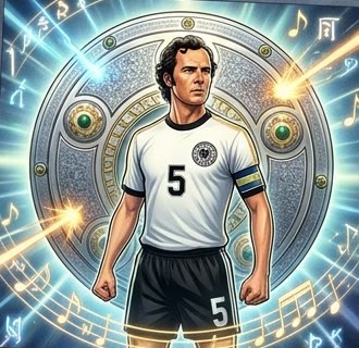 Franz Beckenbauer Legend card artwork