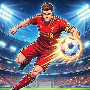 Steven Gerrard Legend card artwork
