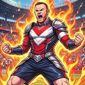 Wayne Rooney Legend card artwork